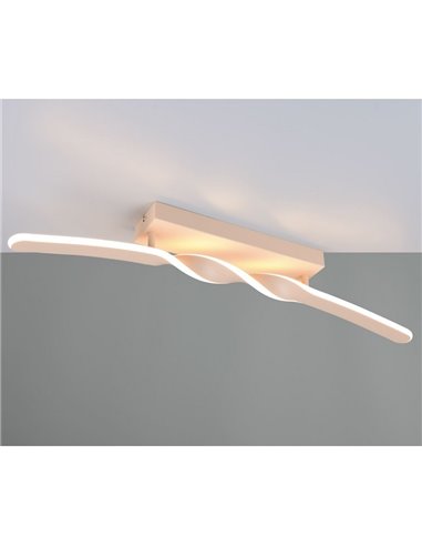 Plafón de techo LED moderno GINKO 18W 1980Lm blanco cálido 3000K IP20