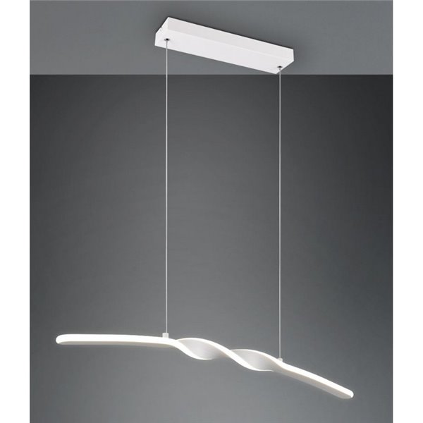 Lámpara colgante LED moderna GINKO altura ajustable 4000K 18W 2100Lm IP20