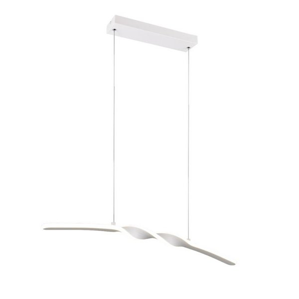 GINKO Suspension LED Moderne Hauteur Réglable 4000K 18W 2100Lm IP20