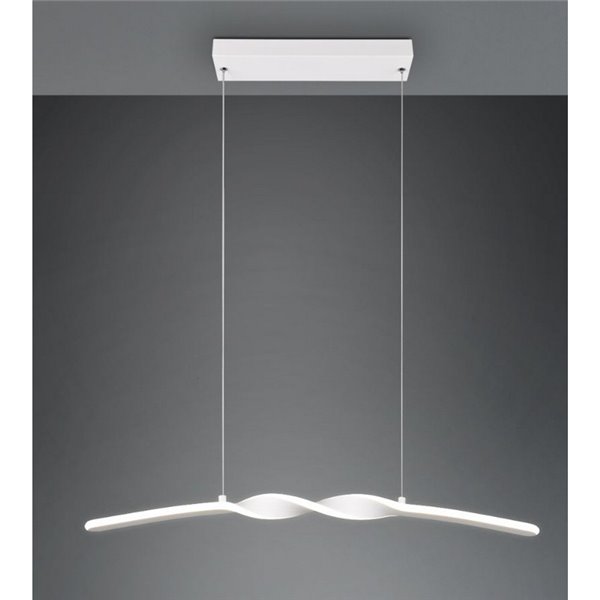 Lámpara colgante LED moderna GINKO altura ajustable 4000K 18W 2100Lm IP20