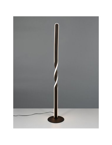 Lampadaire LED moderne GINKO avec interrupteur à pied 19W 2060Lm 3000K IP20