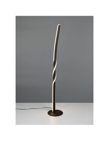 Lampadaire LED moderne GINKO avec interrupteur à pied 19W 2060Lm 3000K IP20