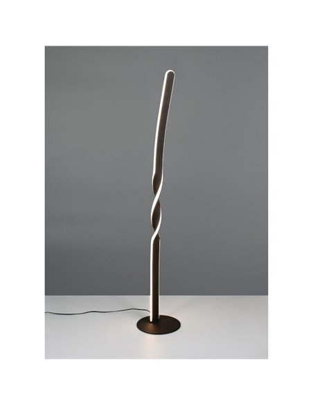 Lampadaire LED moderne GINKO avec interrupteur à pied 19W 2060Lm 3000K IP20