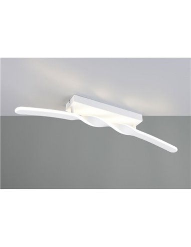 Plafonnier LED GINKO style moderne 18W 1980Lm blanc chaud 3000K IP20