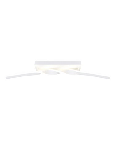 Plafonnier LED GINKO style moderne 18W 1980Lm blanc chaud 3000K IP20