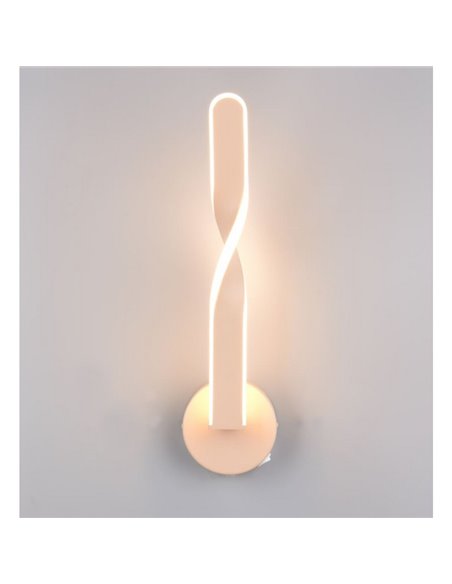 Aplique de pared LED con interruptor GINKO 11W 1150Lm 3000K IP20