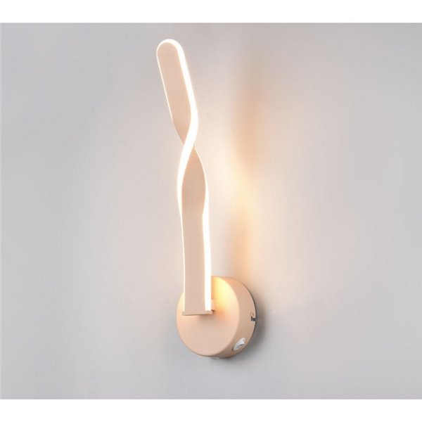 Aplique de pared LED con interruptor GINKO 11W 1150Lm 3000K IP20