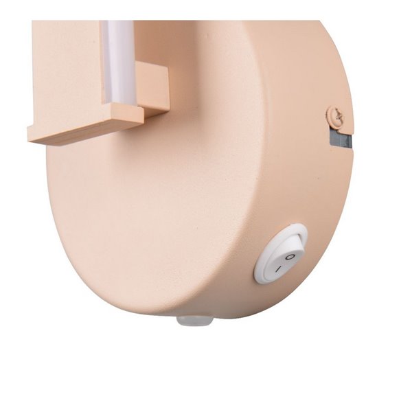 Aplique de pared LED con interruptor GINKO 11W 1150Lm 3000K IP20