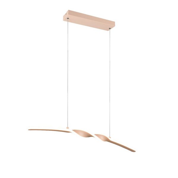 Lampe suspension LED barre avec lumière GINKO hauteur réglable 3000K 18W IP20