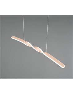 Lámpara colgante LED barra con luz GINKO altura ajustable 3000K 18W IP20 2
