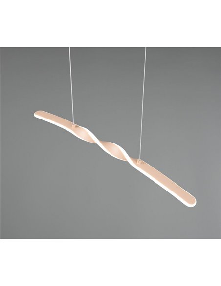 Lámpara colgante LED barra con luz GINKO altura ajustable 3000K 18W IP20