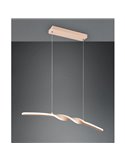 Lámpara colgante LED barra con luz GINKO altura ajustable 3000K 18W IP20