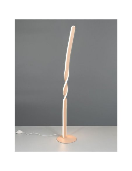 Luminária de chão LED GINKO com pedal 19W 2060Lm 3000K IP20