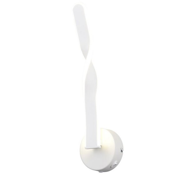Aplique de pared LED GINKO interruptor integrado 11W 1150Lm 3000K IP20