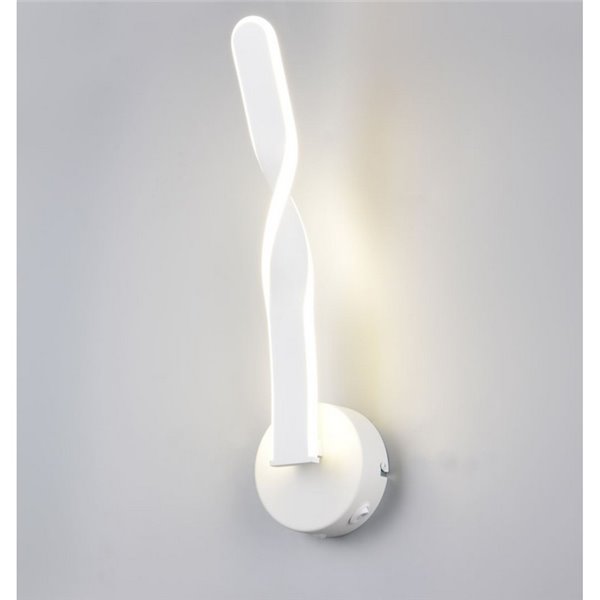 Aplique de pared LED GINKO interruptor integrado 11W 1150Lm 3000K IP20