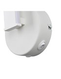 Aplique de pared LED GINKO interruptor integrado 11W 1150Lm 3000K IP20