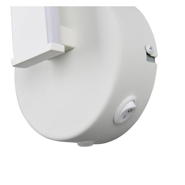Aplique de pared LED GINKO interruptor integrado 11W 1150Lm 3000K IP20
