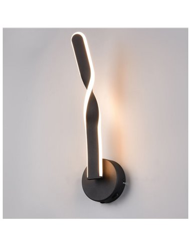 Aplique de pared LED interruptor integrado GINKO 11W 1150Lm blanco cálido 3000K IP20