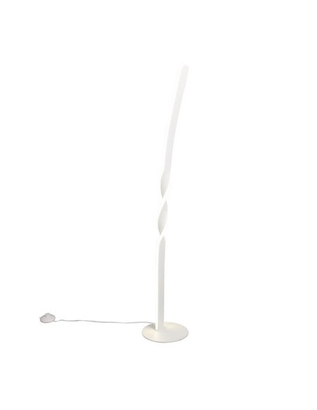 GINKO LED luminária de chão pedal interruptor 19W 2060Lm branco quente 3000K IP20