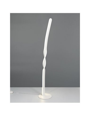 Lampadaire LED GINKO interrupteur à pédale 19W 2060Lm blanc chaud 3000K IP20