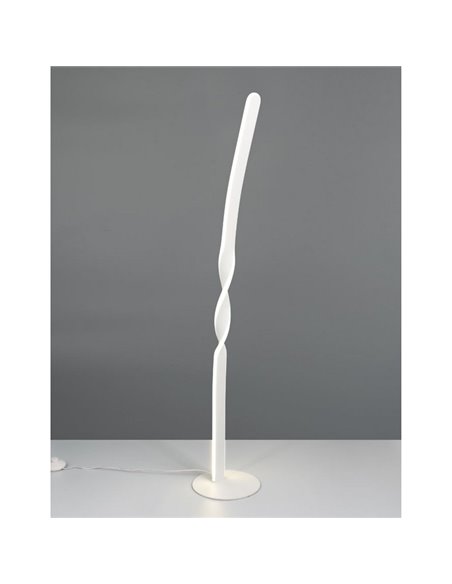 Lampadaire LED GINKO interrupteur à pédale 19W 2060Lm blanc chaud 3000K IP20