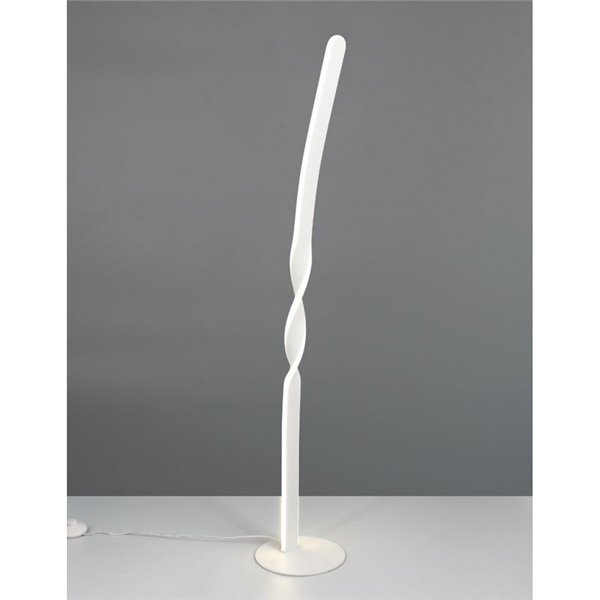 Lampadaire LED GINKO interrupteur à pédale 19W 2060Lm blanc chaud 3000K IP20