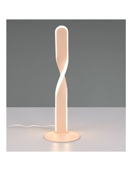 Luminária de mesa LED moderna GINKO 10W 1020Lm branco quente 3000K IP20