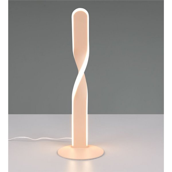 Luminária de mesa LED moderna GINKO 10W 1020Lm branco quente 3000K IP20