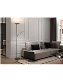 Lámpara de pie LED de metal con brazo lector DAPHNE, 33W+8W CCT 2700K-4000K, varios colores