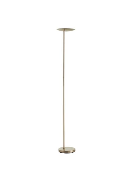 Luminária de chão LED DAPHNE S em metal, 33W CCT 2700K-4000K, cabeça móvel de 180º, várias cores
