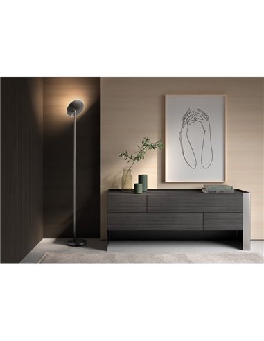 Lampadaire LED en métal DAPHNE S, 33W CCT 2700K-4000K, tête mobile 180º, différentes couleurs