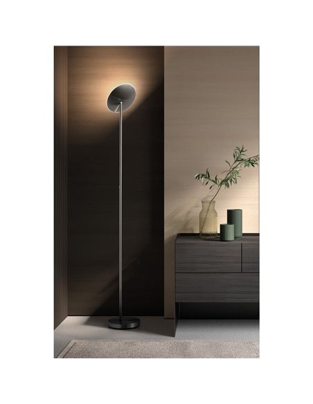 Lámpara de pie LED metálica DAPHNE S, 33W CCT 2700K-4000K, cabezal con movimiento de 180º, varios colores