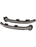 Intermitente dinámico LED para retrovisor acabado Negro LEDriving® LEDDMI 5G0 BK S Homologado Set de 2. Golf VII