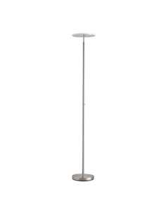 Lampadaire VEGA S, métallisé avec tête mobile 40W, 3000K, différentes couleurs