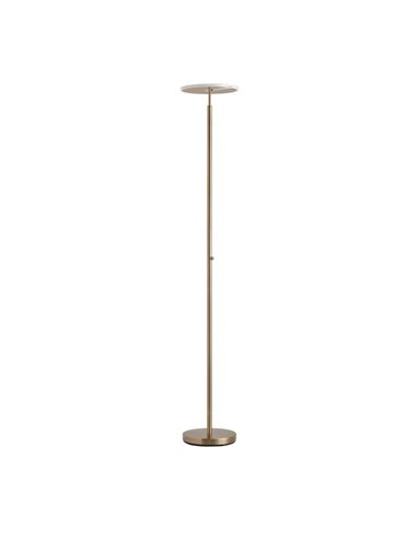 Lámpara de pie VEGA S, metálico con cabeza móvil 40W, 3000K, varios colores