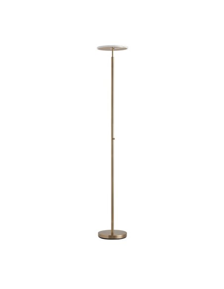 Lámpara de pie VEGA S, metálico con cabeza móvil 40W, 3000K, varios colores