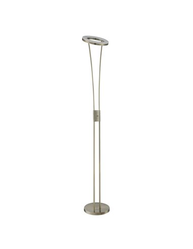 Luminária de chão LED ANELLO S de metal, design de corpo duplo, 30W 3000K, multicolorida