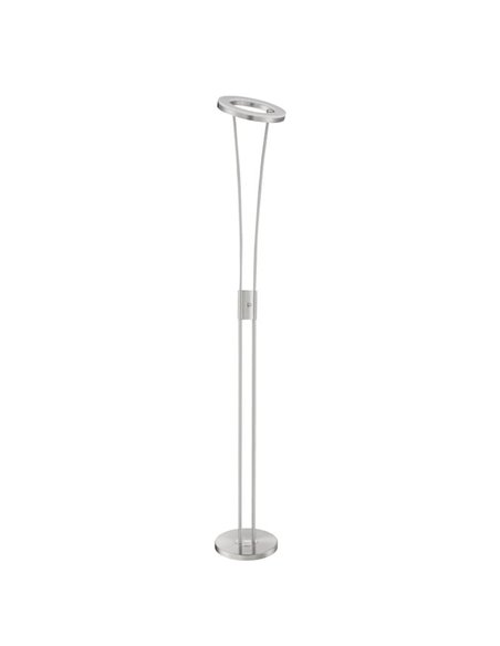 Lámpara de pie LED metálico ANELLO S, diseño de cuerpo doble, 30W 3000K, varios colores