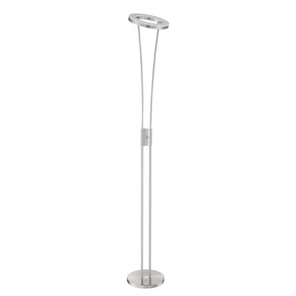 Lámpara de pie LED metálico ANELLO S, diseño de cuerpo doble, 30W 3000K, varios colores