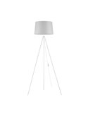 Lámpara de Pie con 3 patas TRIPODE y pantalla Ivory, blanco o negro