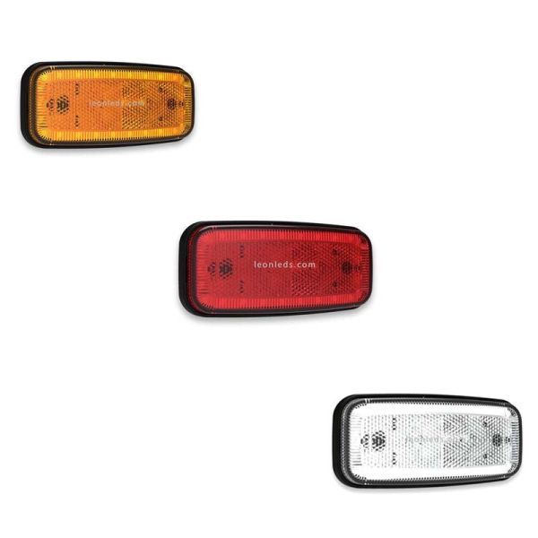 Piloto Lateral LED 2 funciones FT-075 LED de Fristom en 3 colores Blanco, Rojo y Naranja | LeonLeds
