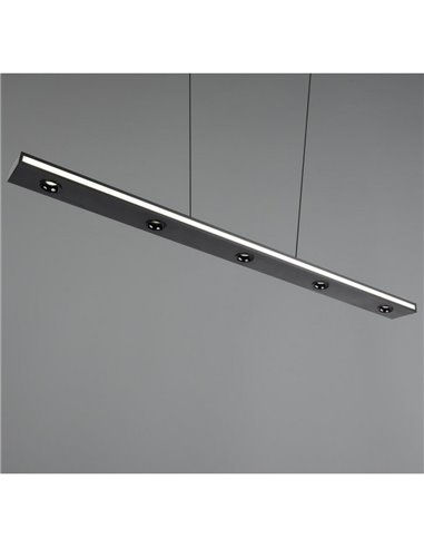Suspension LED dimmable GRAHAM avec fonction mémoire et hauteur réglable 10/4,5W 480Lm/920Lm IP20