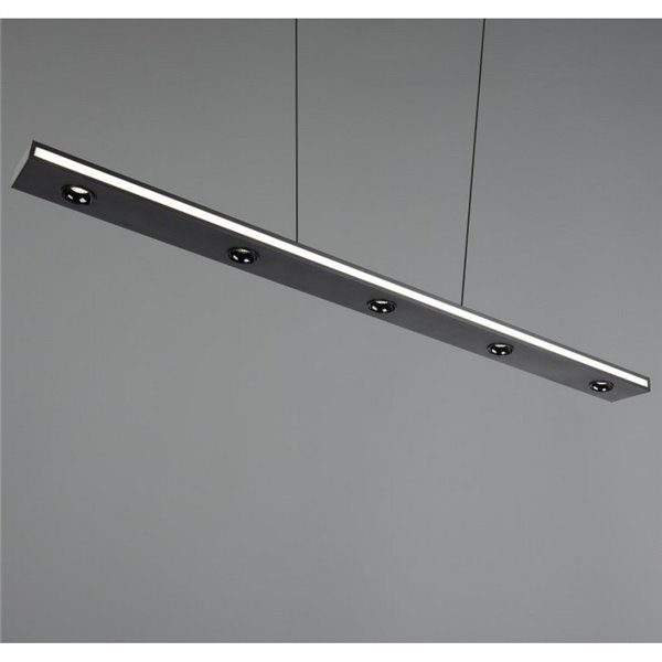 Suspension LED dimmable GRAHAM avec fonction mémoire et hauteur réglable 10/4,5W 480Lm/920Lm IP20
