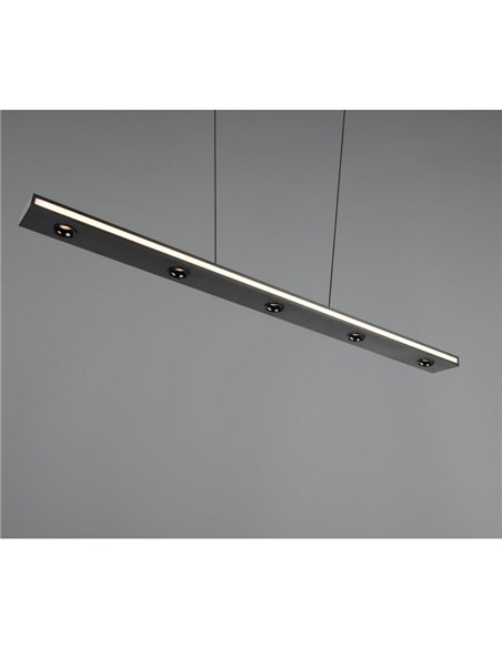 Luminária pendente LED GRAHAM regulável com função de memória e altura ajustável 10/4,5W 480Lm/920Lm IP20