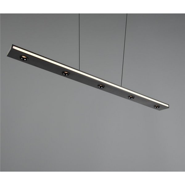 Suspension LED dimmable GRAHAM avec fonction mémoire et hauteur réglable 10/4,5W 480Lm/920Lm IP20