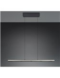 Lámpara colgante LED regulable GRAHAM función memoria y altura ajustable 10/4,5W 480Lm/920Lm IP20