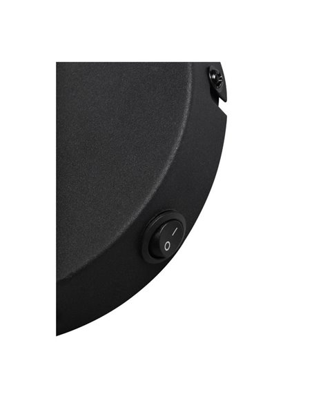 Aplique de pared cuerda natural HIVE con interruptor integrado bombilla excl. 1x E27 max. 10W IP20