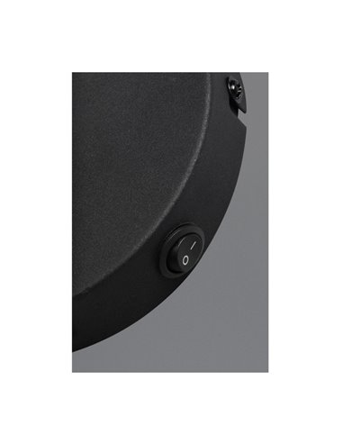 Aplique de pared cuerda natural HIVE con interruptor integrado bombilla excl. 1x E27 max. 10W IP20
