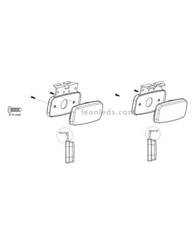 Piloto Lateral LED 2 funciones FT-075 LED de Fristom en 3 colores Blanco, Rojo y Naranja | LeonLeds