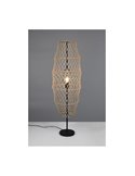 Lampadaire en corde naturelle HIVE ampoule excl. 1x E27 max. 60W IP20 avec interrupteur à pédale